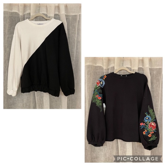 Zara Tops - Bundle of 2 Zara Sweatshirts
